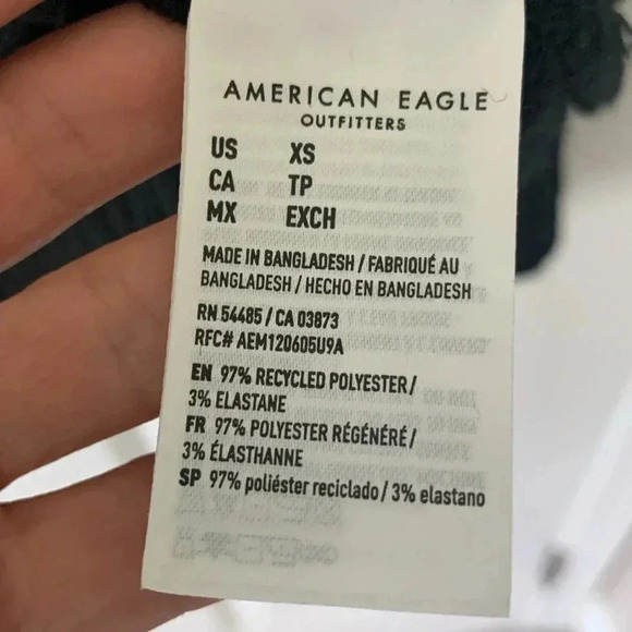 American Eagle oversized black sweater size extra small - Picture 7 of 9